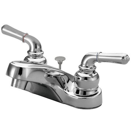 Kingston Brass 4" Centerset Bathroom Faucet, Chrome GKB251B